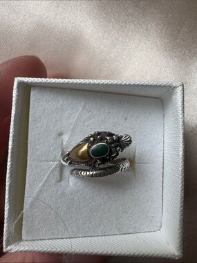 🐍🐉 Balinese snake / dragon Sterling Ring size 6.5 🐍🐉